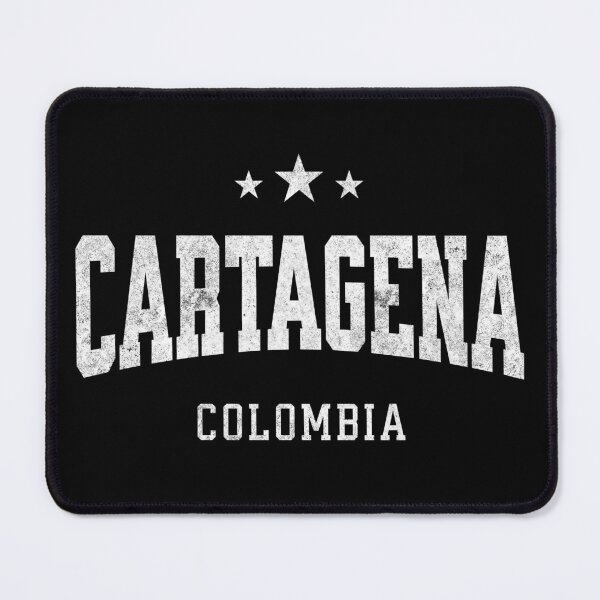 Item preview, Cartagena Colombia Distressed Vintage Varsity Travel Souvenir Graphic Design designed and sold by NiceTeeClub.