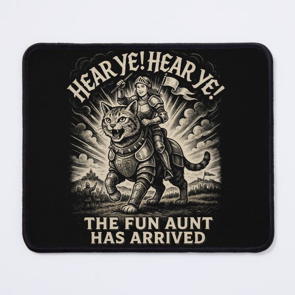 Item preview, Hear Ye Hear Ye The Fun Aunt Has Arrived Family Knight designed and sold by Redgiant87x.