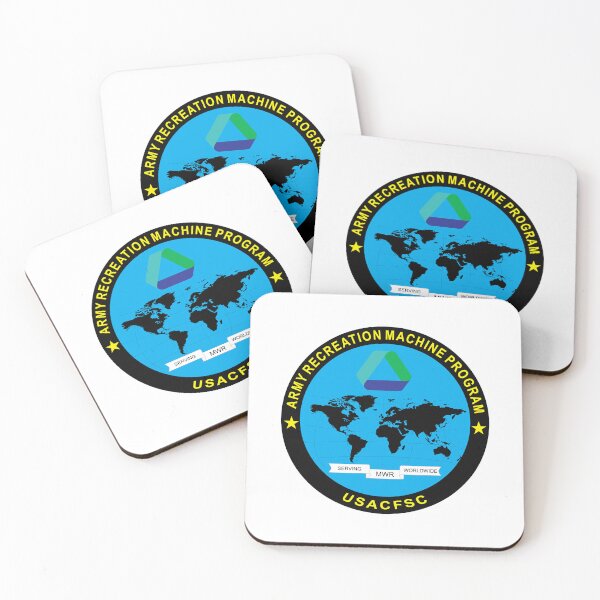 Item preview, Army Recreation Machine Program USACFSC MWR Logo designed and sold by rarebutnocar.