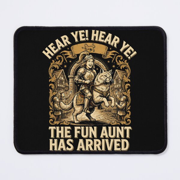 Item preview, Hear Ye Hear Ye The Fun Aunt Has Arrived Medieval Aunt designed and sold by Redgiant87x.