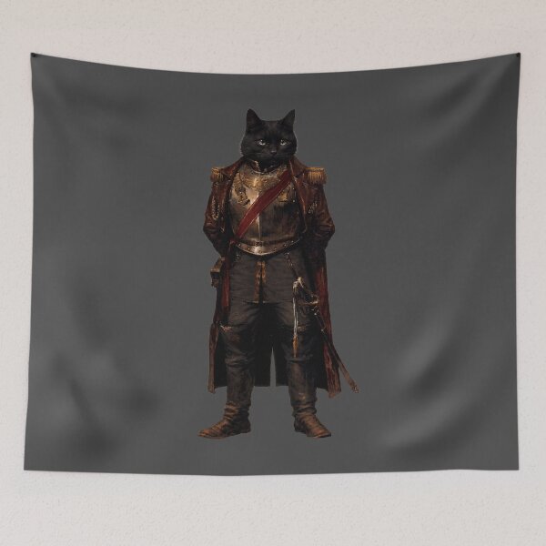 Item preview, The Distinguished Cat Commander designed and sold by nikkolaus.