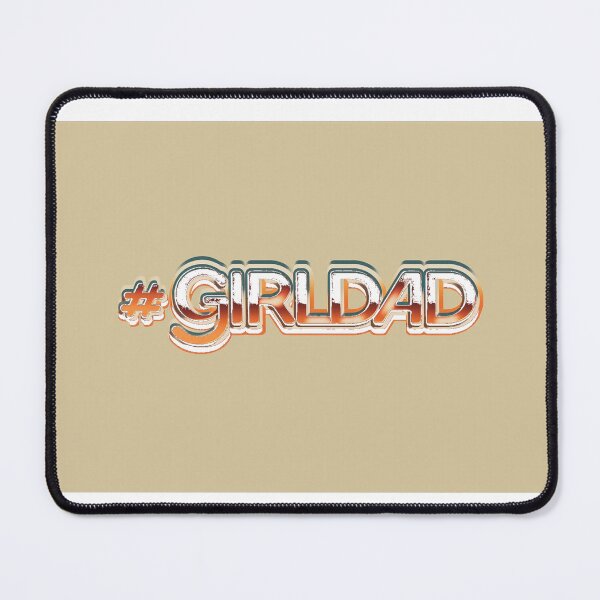 Item preview, Retro Vintage GirlDad Hashtag Father's Day designed and sold by lht6474.