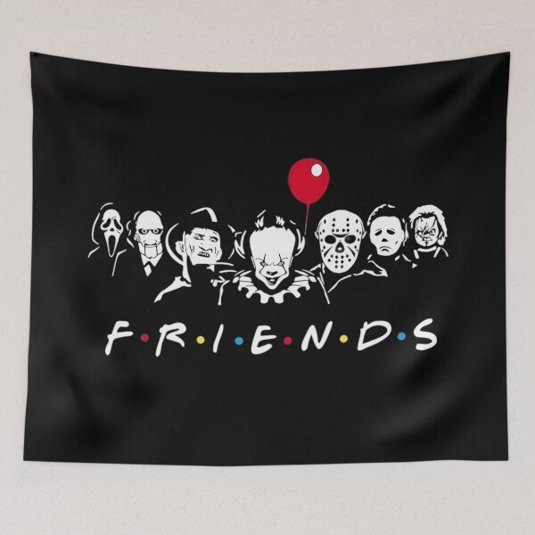 Item preview, Horror Villains Friends Parody Halloween designed and sold by DarkOriginArts.