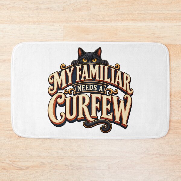 Item preview, My Familiar Needs A Curfew designed and sold by FZ Studio .