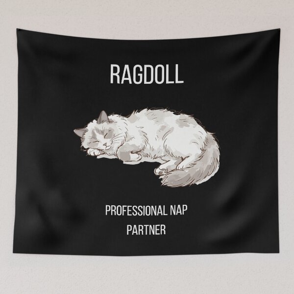 Artikelvorschau, Ragdoll, Professional Nap Partner Gift entworfen und verkauft von Zyvora-merch.