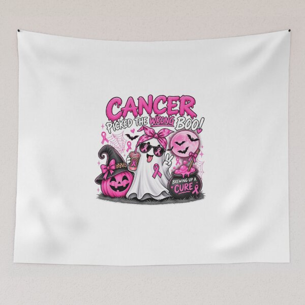Item preview, Cancer Picked the Wrong Boo!  designed and sold by MJ3in1.