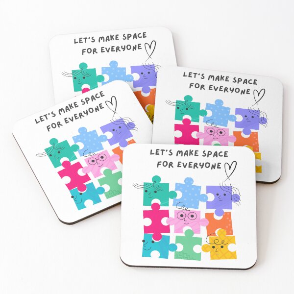 Item preview, Let’s Make Space for Everyone designed and sold by IckeDesing.