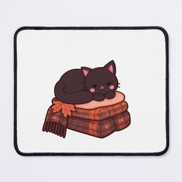 Item preview, Sleeping Autumn Kitten designed and sold by ThePinkParlor.