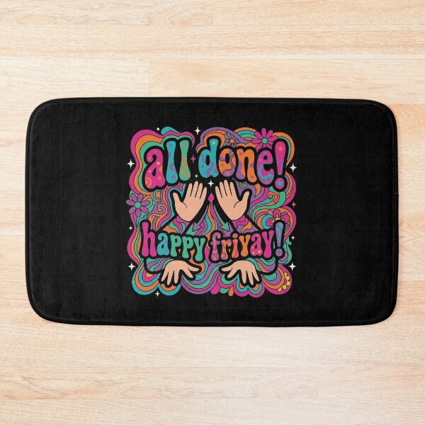 Item preview, All Done Happy Friyay ASL SPED Teacher Sign Language designed and sold by Redgiant87x.