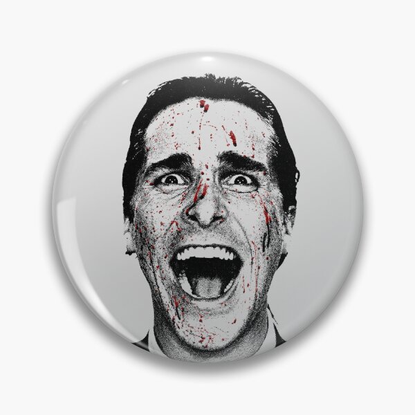 Item preview, Patrick Bateman face designed and sold by ChimyandFunky.