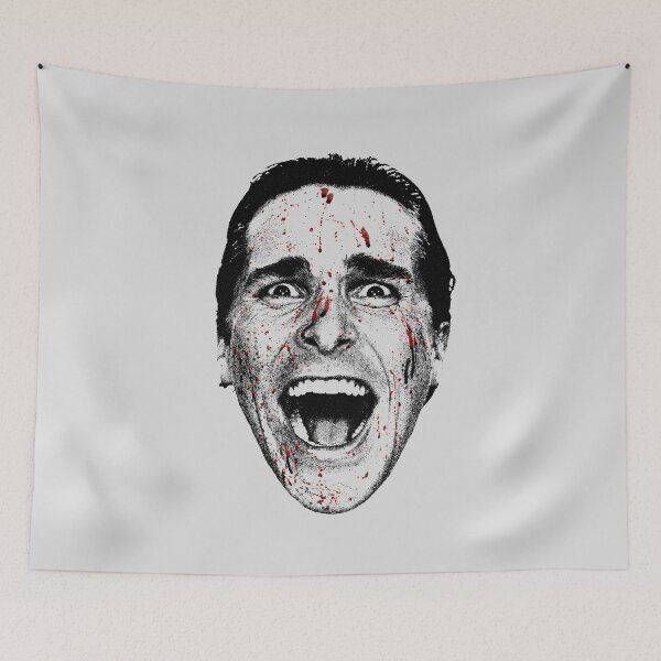 Item preview, Patrick Bateman face designed and sold by ChimyandFunky.