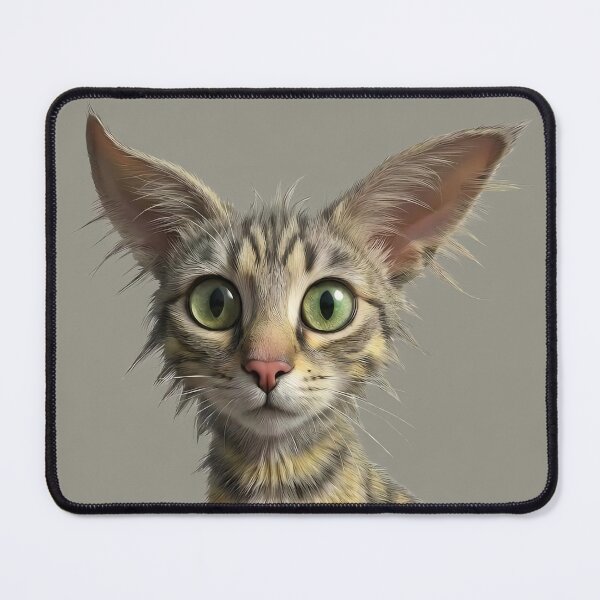 Item preview, Stripy cat designed and sold by Jonsmartdesigns.