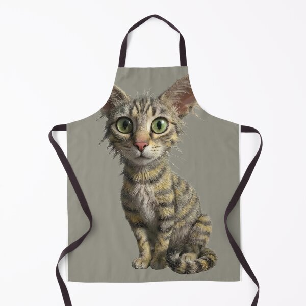 Item preview, gato rayado designed and sold by Jonsmartdesigns.