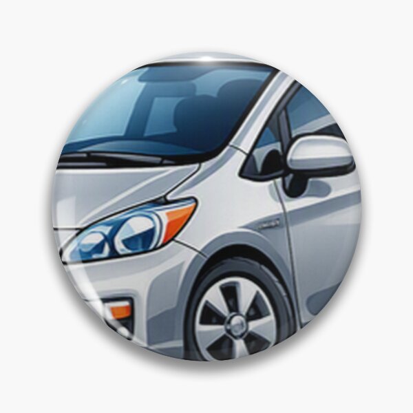 Item preview, Toyota Prius Cartoon Digital Art designed and sold by Car-toons!.