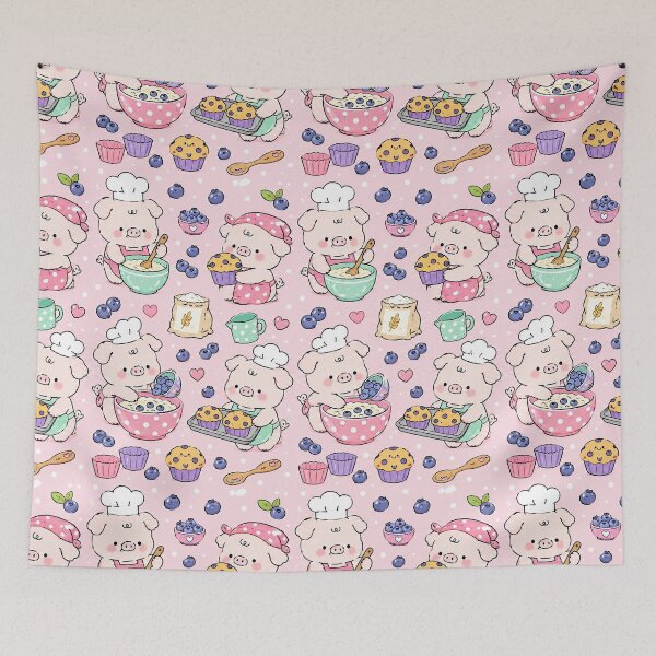Item preview, Piggy Blueberry Muffin Pattern designed and sold by Soft Berry Studio.