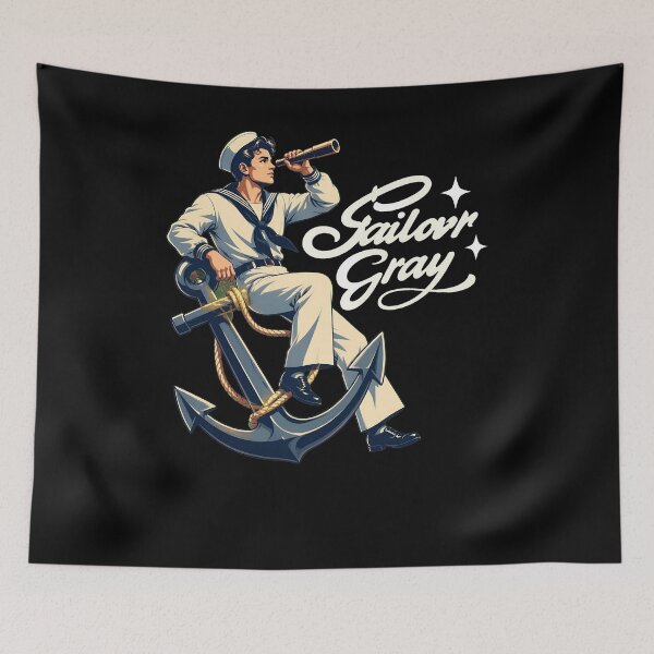 Item preview, Sailor Gray designed and sold by T9axerloba.