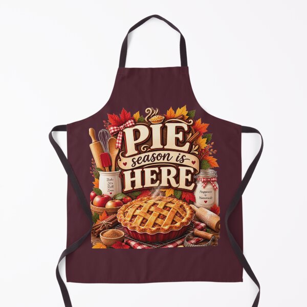 Item preview, Pie Season Is Here – Cozy Autumn Baking Design designed and sold by astersgraphics.