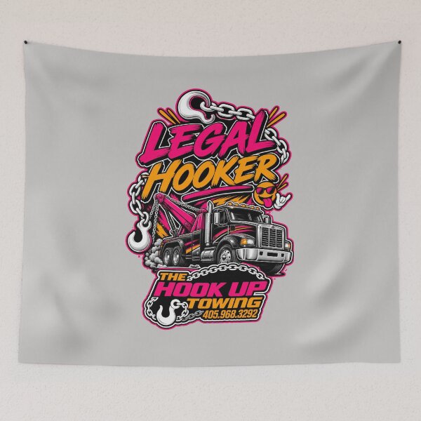 Item preview, Legal Hook Tow Truck Driver designed and sold by The Hook Up Towing & Recovery.
