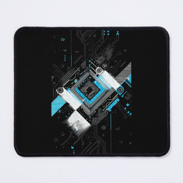 Item preview, Cyberpunk Circuit Board – Futuristic Tech & Glitch Streetwear Design designed and sold by GeoBeast.