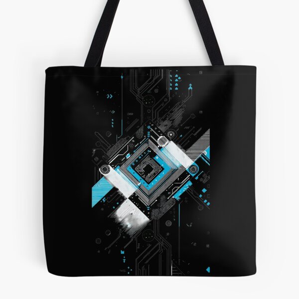 Item preview, Cyberpunk Circuit Board – Futuristic Tech & Glitch Streetwear Design designed and sold by GeoBeast.