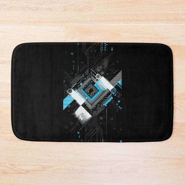Item preview, Cyberpunk Circuit Board – Futuristic Tech & Glitch Streetwear Design designed and sold by GeoBeast.