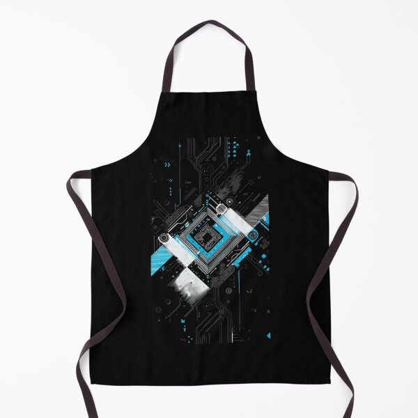 Item preview, Cyberpunk Circuit Board – Futuristic Tech & Glitch Streetwear Design designed and sold by GeoBeast.