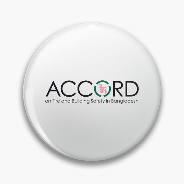 Item preview, Bangladesh Accord Fire and Building Safety Logo designed and sold by rarebutnocar.