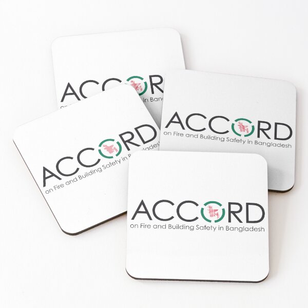 Item preview, Bangladesh Accord Fire and Building Safety Logo designed and sold by rarebutnocar.