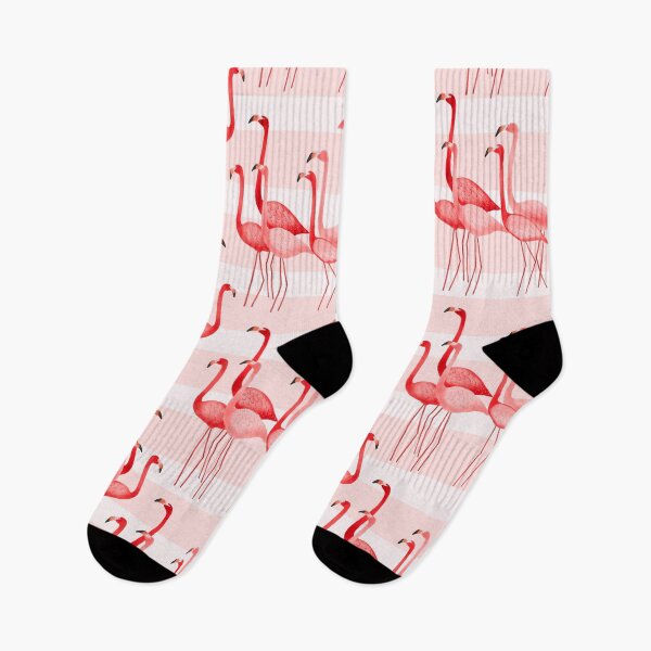 Item preview, Pink Striped Flamingo  designed and sold by Sheree  Boyd.