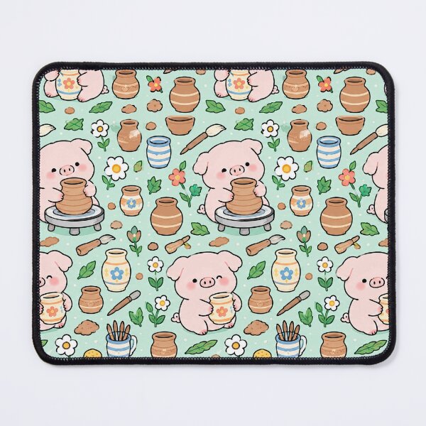 Item preview, Piggy Little Potter Pattern designed and sold by Soft Berry Studio.
