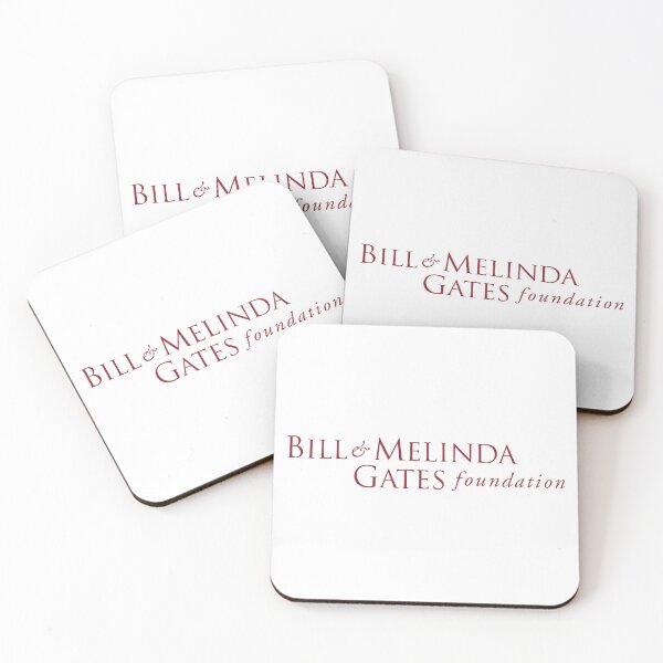Item preview, Bill and Melinda Gates Foundation Red Serif Logo designed and sold by rarebutnocar.