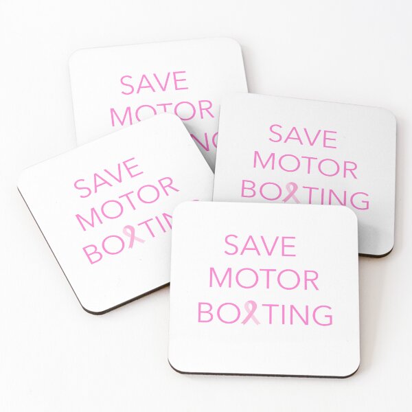 Item preview, Save Motor Boating Breast Cancer Awareness designed and sold by MJ3in1.