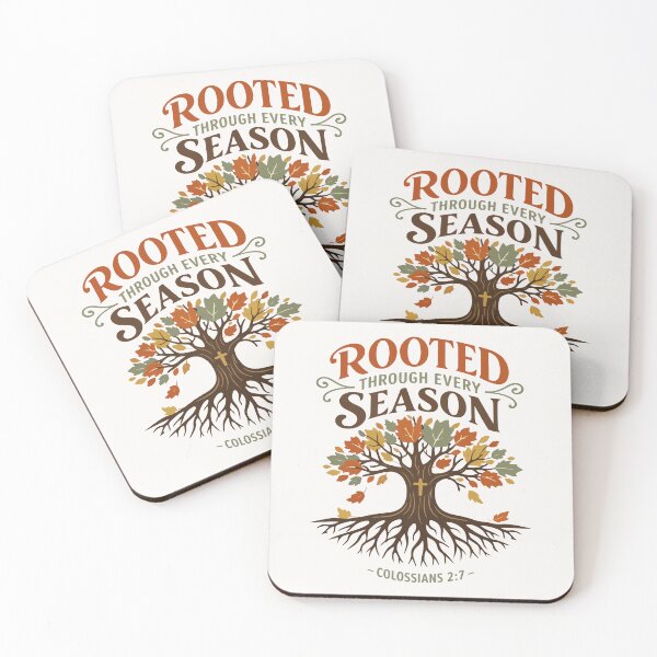Item preview, Rooted Through Every Season Autumn Typography  designed and sold by stylishdzign.