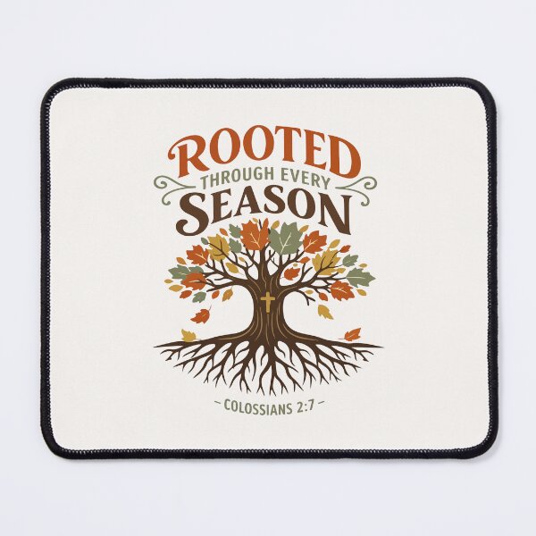 Item preview, Rooted Through Every Season Autumn Typography  designed and sold by stylishdzign.