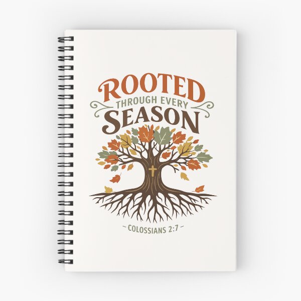 Item preview, Rooted Through Every Season Autumn Typography  designed and sold by stylishdzign.