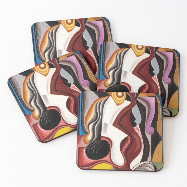 Item preview, Auguste Herbin - Abstraction - Abstract Art By Auguste Herbin designed and sold by LILLIANSTRANGEy.