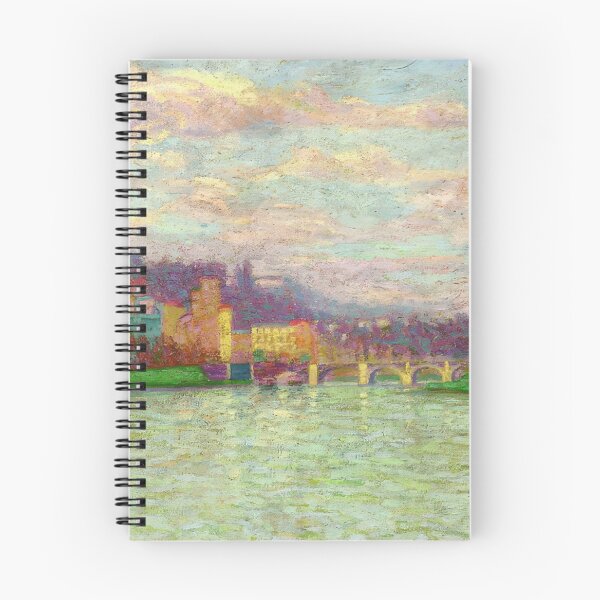 Item preview, Auguste Herbin - After the rain at la Roche Guyon - Impressionism By Auguste Herbin designed and sold by LILLIANSTRANGEy.
