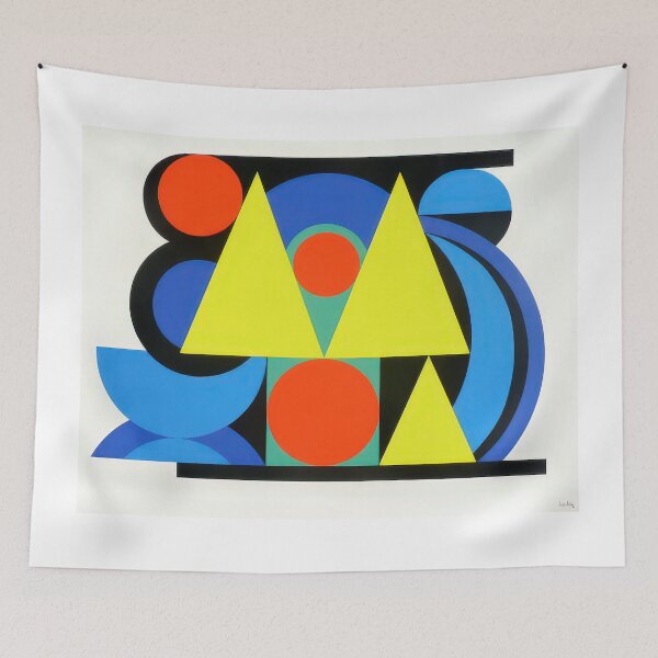 Item preview, Auguste Herbin - Alphabet Plastique II - Abstract Art By Auguste Herbin designed and sold by LILLIANSTRANGEy.