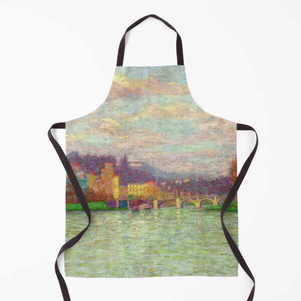 Item preview, Auguste Herbin - After the rain at la Roche Guyon - Impressionism By Auguste Herbin designed and sold by LILLIANSTRANGEy.