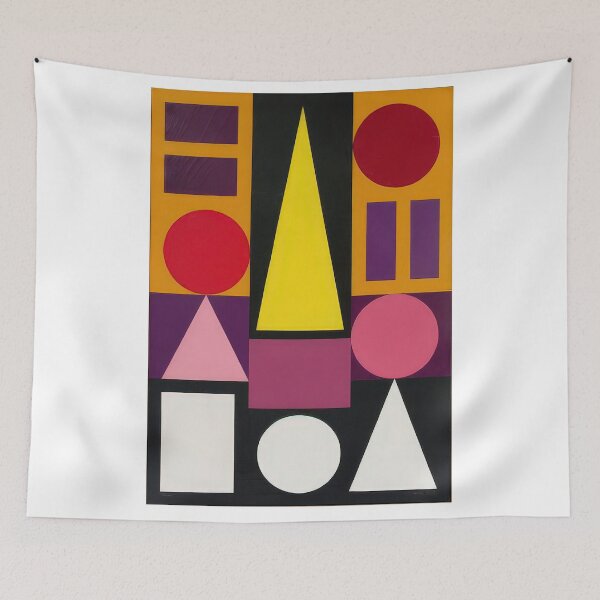 Item preview, Auguste Herbin - Blanc - Abstract Art By Auguste Herbin designed and sold by LILLIANSTRANGEy.