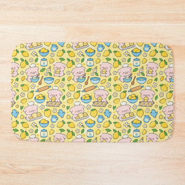 Item preview, Piggy Lemon Cookie Pattern designed and sold by Soft Berry Studio.