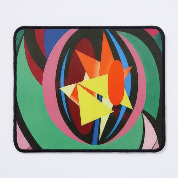 Item preview, Auguste Herbin - Combat Clair-Obscur - Abstract Art By Auguste Herbin designed and sold by LILLIANSTRANGEy.