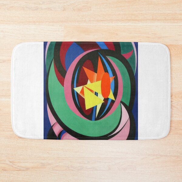 Item preview, Auguste Herbin - Combat Clair-Obscur - Abstract Art By Auguste Herbin designed and sold by LILLIANSTRANGEy.