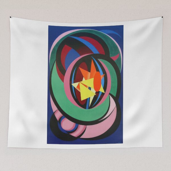 Item preview, Auguste Herbin - Combat Clair-Obscur - Abstract Art By Auguste Herbin designed and sold by LILLIANSTRANGEy.