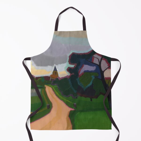 Item preview, Auguste Herbin - Church at Orgeruse - Fauvism By Auguste Herbin designed and sold by LILLIANSTRANGEy.