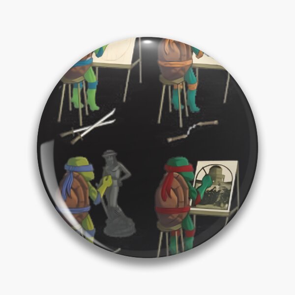 Item preview, Ninja Brothers Of The Arts Retro Martial Arts Turtles Design | Best Buy designed and sold by Biswanath Kar.