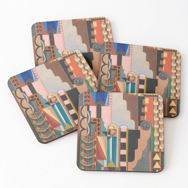 Item preview, Auguste Herbin - Composition monumentale - Abstract Art By Auguste Herbin designed and sold by LILLIANSTRANGEy.