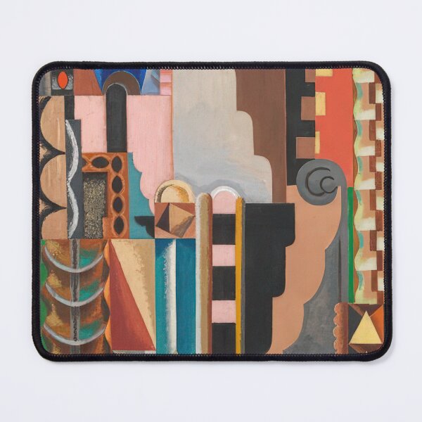 Item preview, Auguste Herbin - Composition monumentale - Abstract Art By Auguste Herbin designed and sold by LILLIANSTRANGEy.
