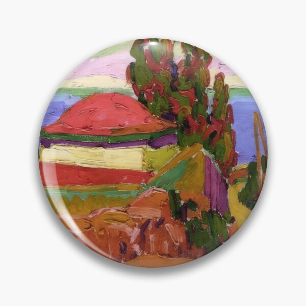 Item preview, Auguste Herbin - Corsican Landscape - Fauvism By Auguste Herbin designed and sold by LILLIANSTRANGEy.