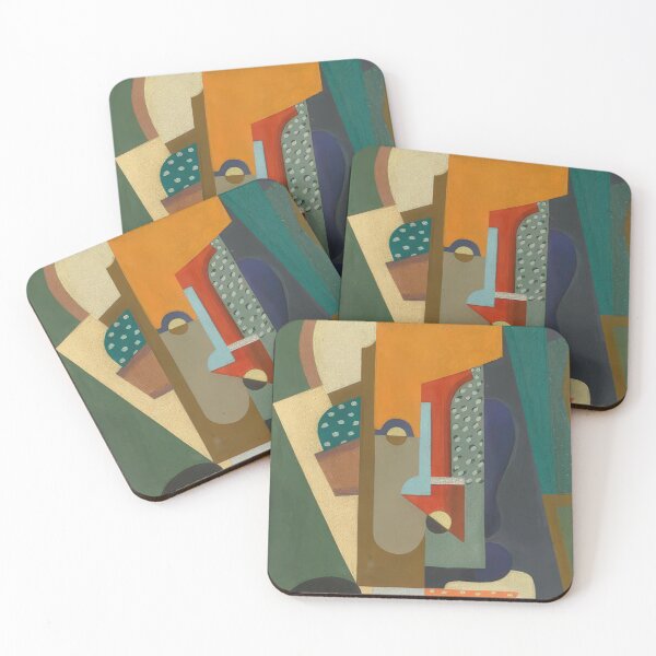 Item preview, Auguste Herbin - Cubist Composition - Abstract Art By Auguste Herbin designed and sold by LILLIANSTRANGEy.